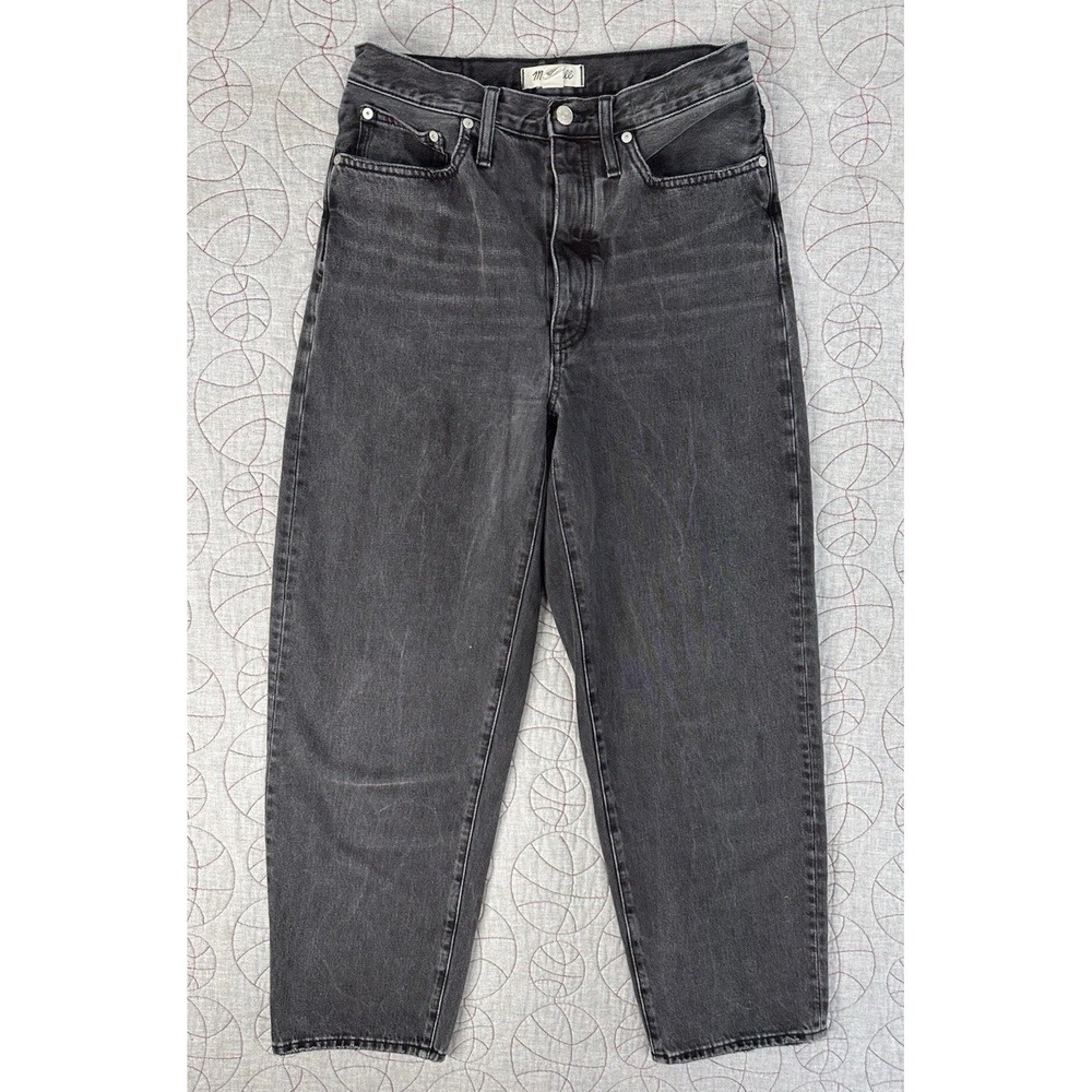 Madewell Balloon Jeans Gray Noll Wash / Women's 27 Tall